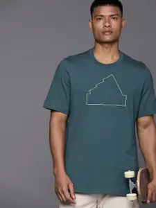 ADIDAS Men Future Icon Printed Pure Cotton T-shirt