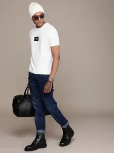 Calvin Klein Jeans Brand Logo Printed Slim Fit T-shirt