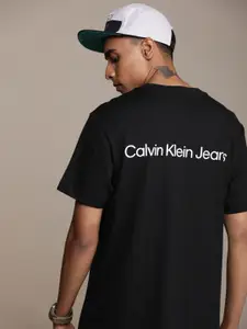 Calvin Klein Jeans Pure Cotton Brand Logo Printed T-shirt