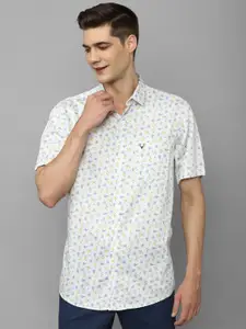 Allen Solly Slim Fit Floral Printed Pure Cotton Casual Shirt