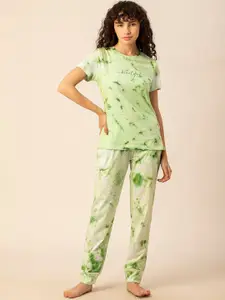 TITTLI Tie and Dye Pure Cotton Night suit