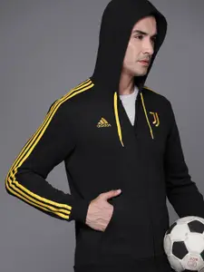 ADIDAS Juventus F.C. DNA Full Zip Hooded Sweatshirt