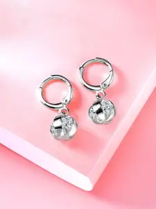 Peora Silver-Plated Contemporary Drop Earrings