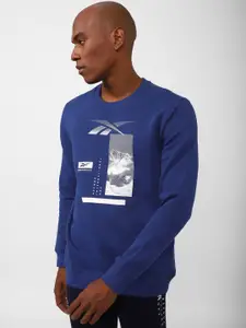 Reebok Men Training Performance Graphic Pullover Sweatshirt