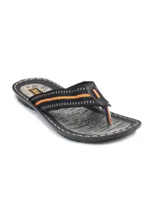Ajanta Men Striped Comfort Sandals