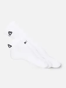 Reebok Men Pack of 3 Brand Logo Printed Calf-Length Socks