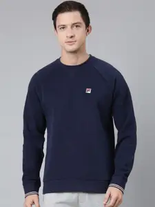FILA Round Neck Cotton Sweatshirt