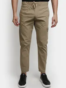 V-Mart Men Mid Rise Cotton Track Pants