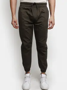 V-Mart Men Mid Rise Cotton Joggers
