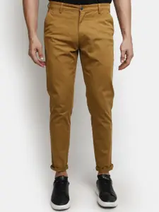 V-Mart Men Mid-Rise Cotton Chinos Trousers