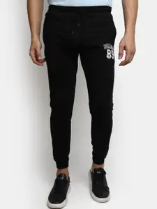 V-Mart Men Typography Printed Terry Joggers