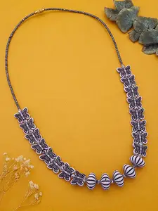 GRIIHAM Gold-Plated Butterfly Shape Copper Necklace