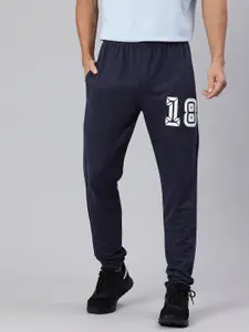 Sports52 wear Men Typography Printed Slim Fit Training Track Pants