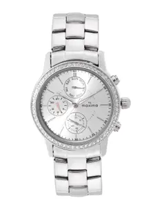 maxima Women Bracelet Style Straps Analogue Chronograph Watch 58455CMLI