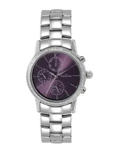 maxima Women Bracelet Style Straps Analogue Chronograph Watch 58456CMLI