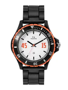 maxima Men Fiber Collection Bracelet Style Straps Analogue Watch 56000PPGN