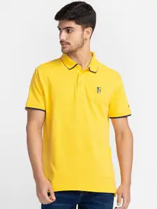 Being Human Polo Collar Regular Sleeves T-shirt