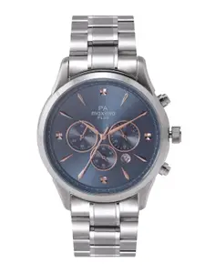 maxima Men Bracelet Style Straps Analogue Chronograph Watch 48812CMGS