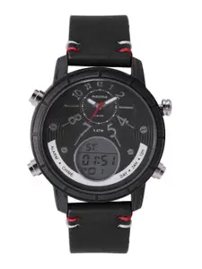 maxima Men Analogue and Digital Multi Function Watch 60330LMAB