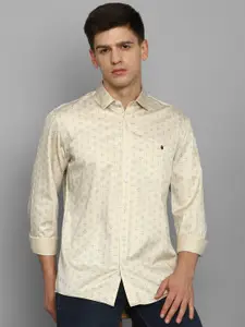 Louis Philippe Jeans Slim Fit Conversational Printed Pure Cotton Casual Shirt