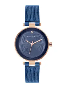 French Connection Women Printed Dial & Stainless Steel Bracelet Style Straps Analogue Watch FCN00070F