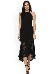 StyleStone Women Black Solid Maxi Dress