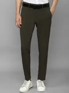 Allen Solly Men Mid Rise Slim Fit Trousers