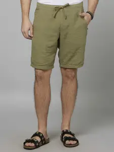 Celio Men Mid-Rise Regular Fit Casual Shorts