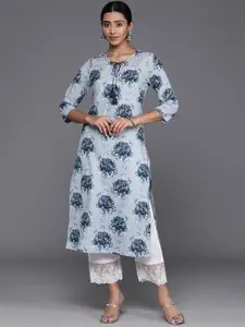 Varanga Women Floral Printed Straight Kurta