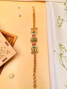 ABDESIGNS Gold-Plated Antique Wraparound Bracelet