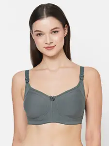 Planetinner Full Coverage Non Padded Rapid-Dry Cotton T-shirt Bra With All Day Comfort