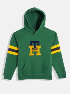 Tommy Hilfiger Boys Brand Logo Icon Hooded Sweatshirt