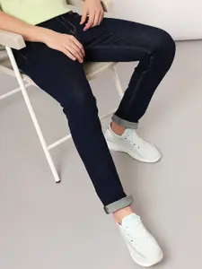 Lee Men Mid-Rise Slim Fit Clean Look Stretchable Jeans