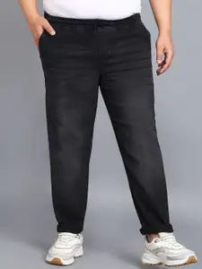 Urbano Plus Men Plus Size Clean Look Light Fade Stretchable Jeans