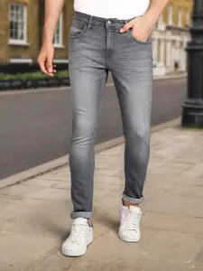 Urbano Fashion Men Clean Look Light Fade Stretchable Jeans