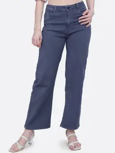 FCK-3 Women Bootilicious Wide Leg High-Rise Stretchable Jeans