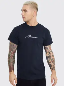 boohooMAN Solid Pure Cotton T-shirt