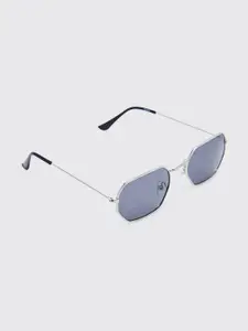 boohooMAN Octagon Sunglasses