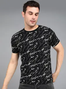Urbano Fashion Printed Slim Fit Pure Cotton T-shirt