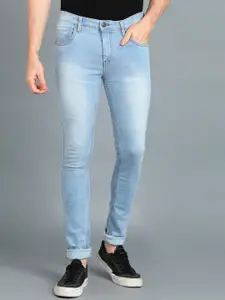 Urbano Fashion Men Skinny Fit Heavy Fade Stretchable Jeans