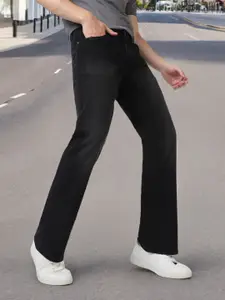 Urbano Fashion Men Bootcut Light Fade Stretchable Jeans