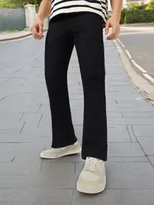 Urbano Fashion Men Mid-Rise Bootcut Stretchable Jeans