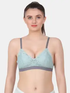 Amour Secret Floral Lace Full Coverage Lightly Padded Everyday Bra