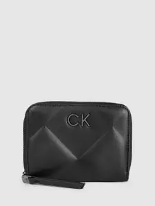 Calvin Klein Women Quilted Zip Around Wallet