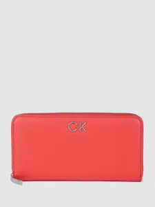 Calvin Klein Women Solid Zip Around Wallet