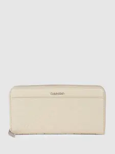 Calvin Klein Women Textured Zip Around Wallet