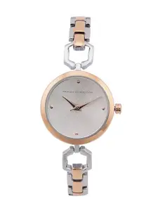 French Connection Women Stainless Steel Straps Analogue Display Watch FCN00092D