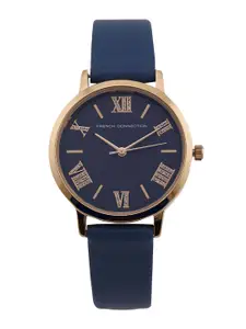 French Connection Women Round Analogue Watch FCN00067C