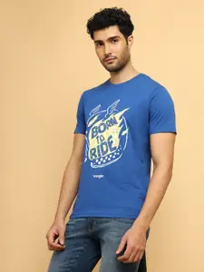 Wrangler Typography Printed Cotton T-shirt