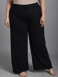 NEUDIS Women Plus Size Ribbed Lounge Pants